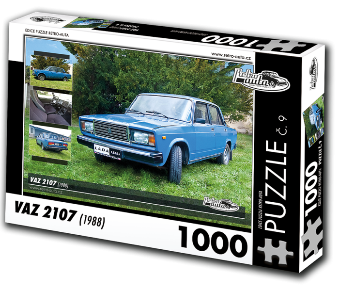Puzzle - Retro-auta - VAZ 2107 (1988)