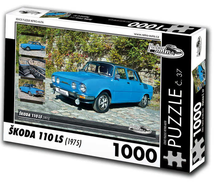 Puzzle - Retro-auta - Škoda 110 LS (1975)