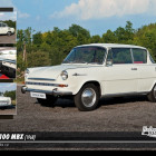 Puzzle - Retro-auta - Škoda 1100 MBX (1968)