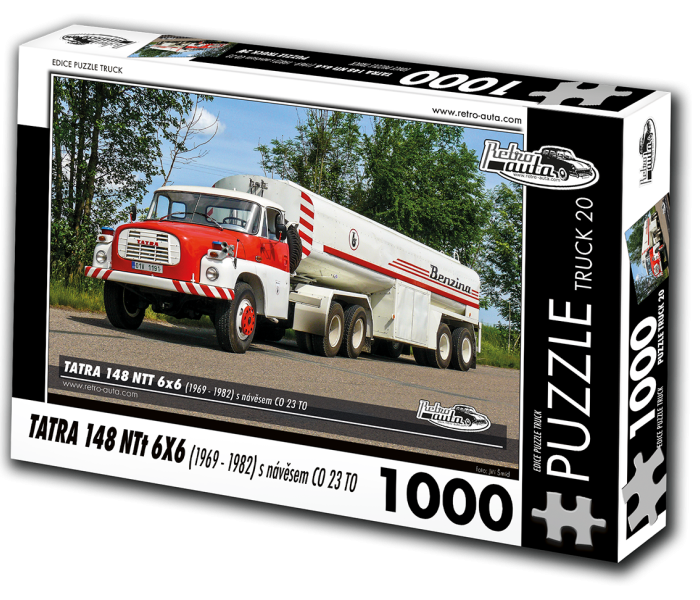 Puzzle - Retro-auta - Tatra 148 NTt 6x6 (1969-1982)