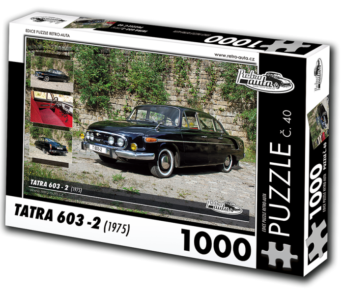 Puzzle - Retro-auta - Tatra 603-2 (1975)