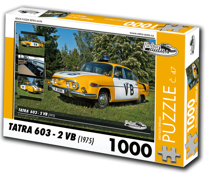 Puzzle - Retro-auta - Tatra 603-2 VB (1975)