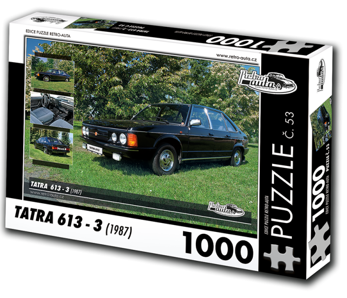 Puzzle - Retro-auta - Tatra 613-3 (1987)