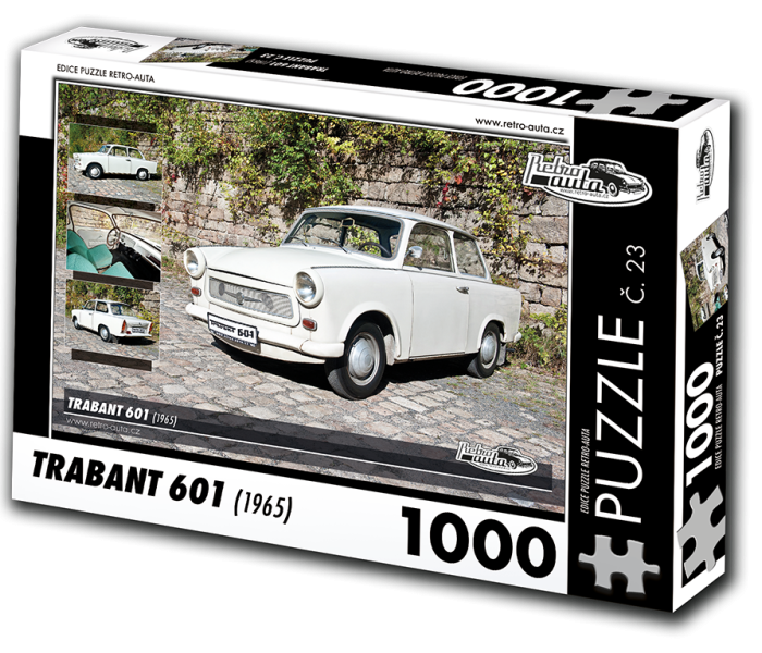 Puzzle - Retro-auta - Trabant 601 (1965)