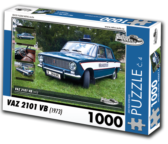Puzzle - Retro-auta - VAZ 2101 VB (1973)