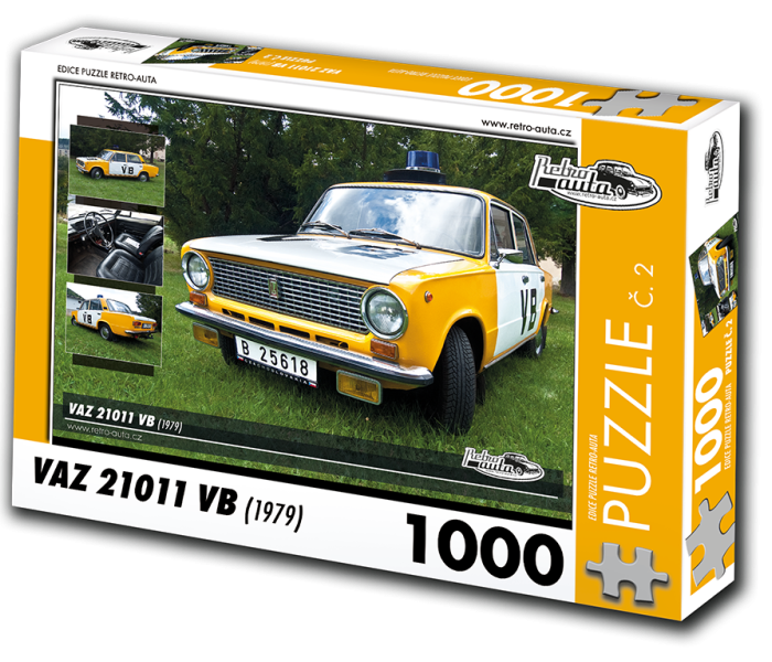 Puzzle - Retro-auta - VAZ 21011 VB (1979)