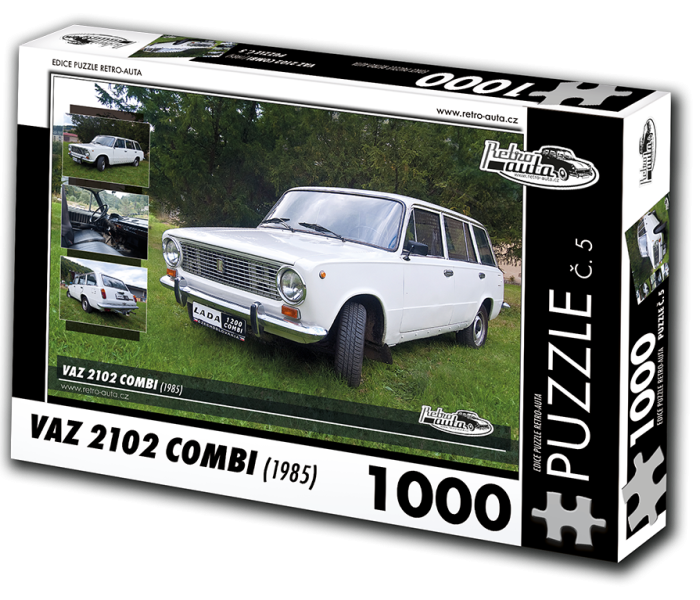 Puzzle - Retro-auta - VAZ 2102 combi (1985)