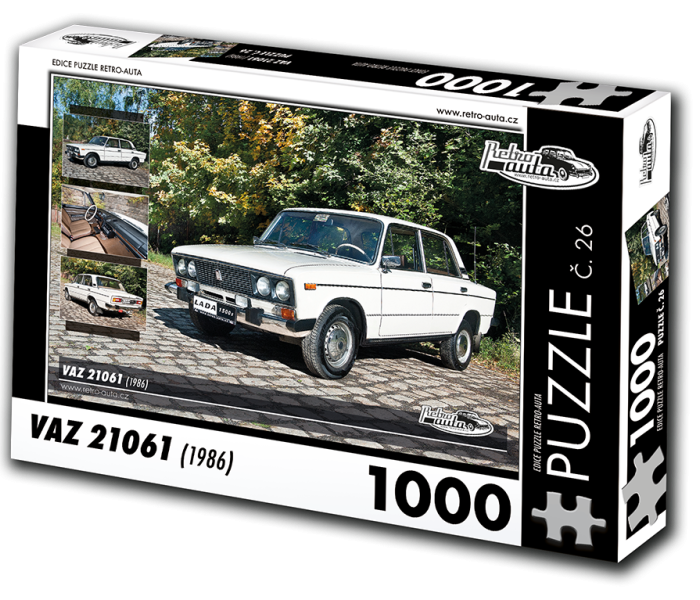 Puzzle - Retro-auta - VAZ 21061 (1986)