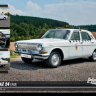 Puzzle - Retro-auta - Volha GAZ 24 (1983)