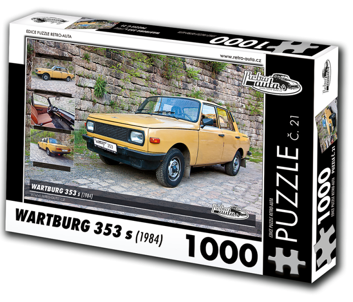Puzzle - Retro-auta - Wartburg 353 S (1984)