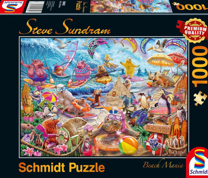 Puzzle - Schmidt - Plajă nebună