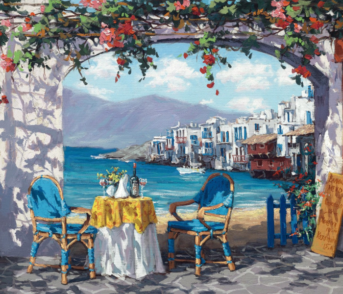 Puzzle - Schmidt - Întâlnire romantică pe Mykonos