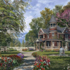 Puzzle - Schmidt - Reședință rurală cu turnuleț