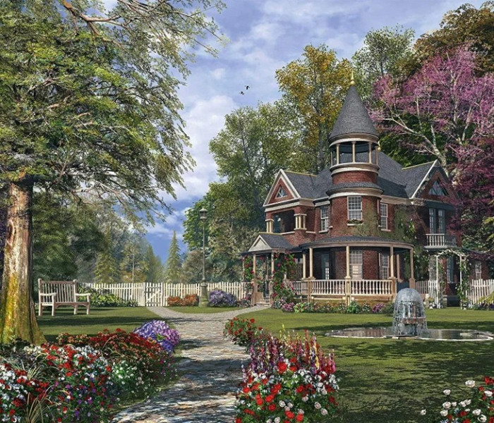 Puzzle - Schmidt - Reședință rurală cu turnuleț