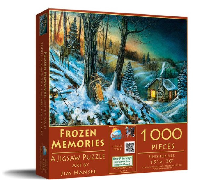 Puzzle - Sunsout - Amintiri de iarnă