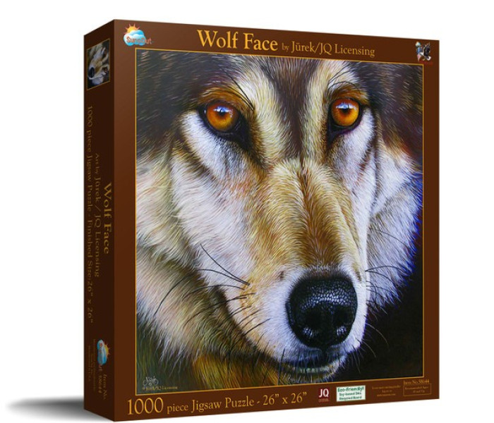 Puzzle - Sunsout - Față de lup