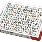 Puzzle - Trefl - 208 pisici