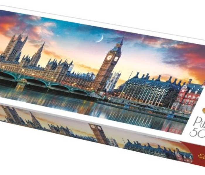 Puzzle - Trefl - Big Ben, Londra - Puzzle panoramic