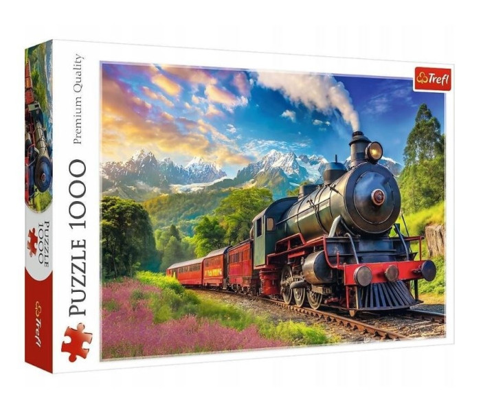 Puzzle - Trefl - Călătorie cu trenul