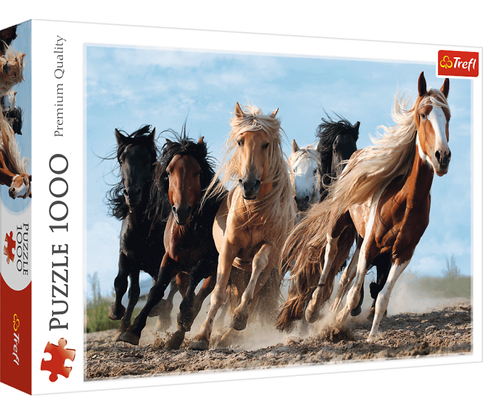 Puzzle - Trefl - Cai în galop