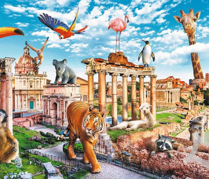 Puzzle - Trefl - Roma sălbatică