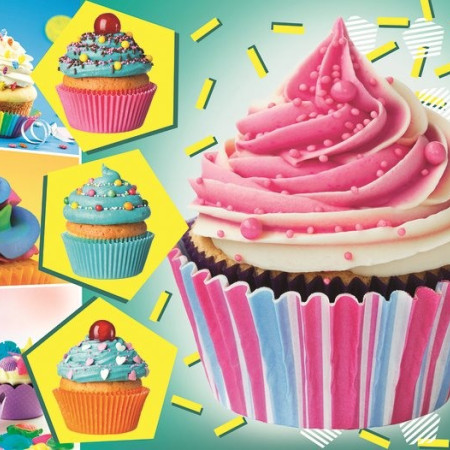 Prăjituri colorate - Puzzle panoramic