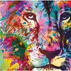 Puzzle - Trefl - Leu colorat