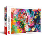 Puzzle - Trefl - Leu colorat