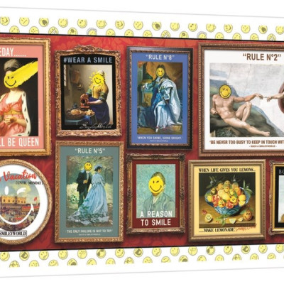 Galeria Smiley World - Puzzle panoramic