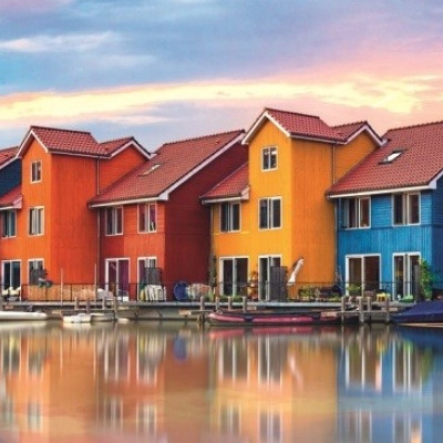 Groningen, Țările de Jos - Puzzle panoramic