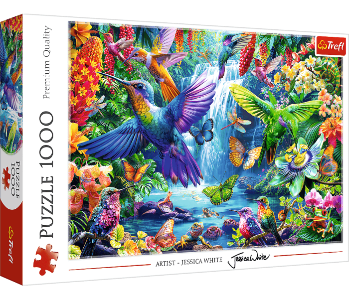 Puzzle - Trefl - Colibri în tropice