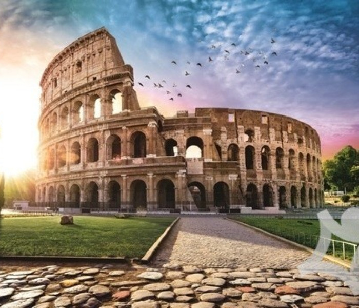 Puzzle - Trefl - Colosseumul la răsărit