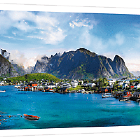 Lofoten, Norvegia - Puzzle panoramic