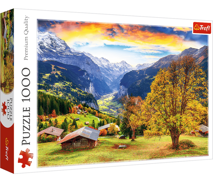 Puzzle - Trefl - Sat alpin pitoresc