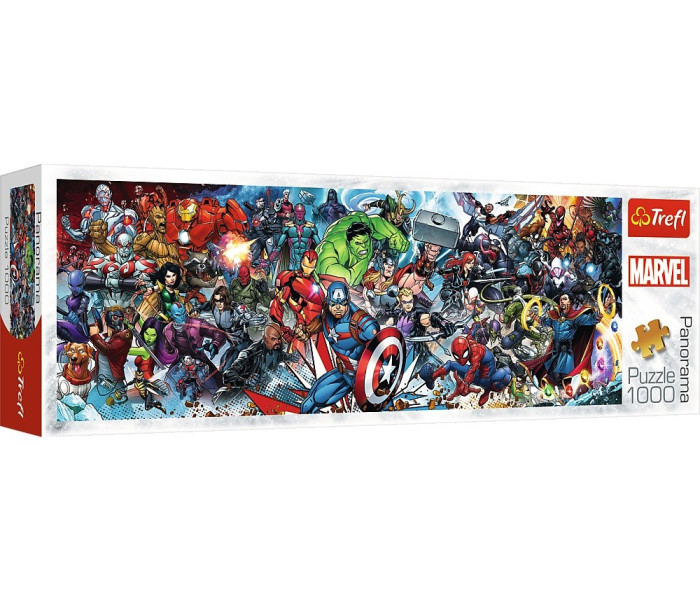 Puzzle - Trefl - Marvel - Puzzle panoramic