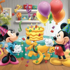 Puzzle - Trefl - Mickey și Minnie sărbătoresc ziua de naștere