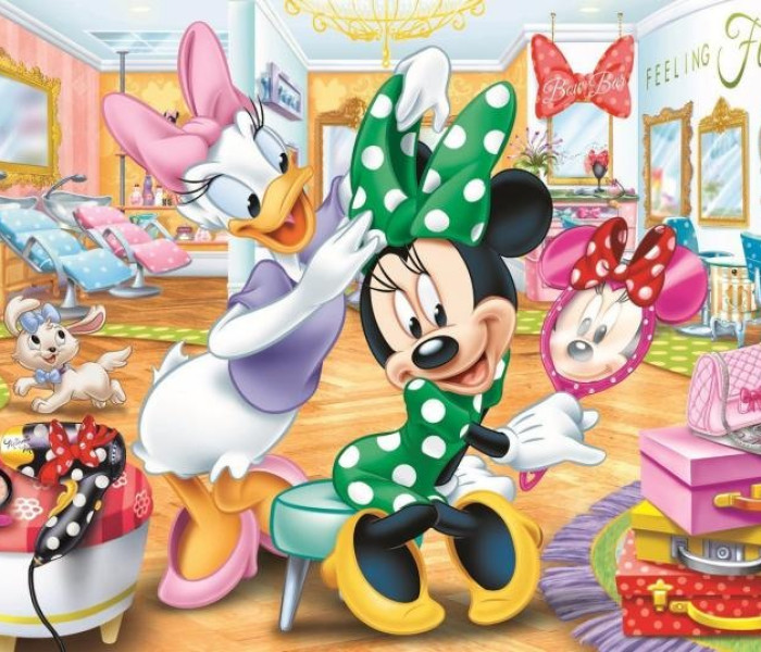 Puzzle - Trefl - Minnie și Daisy