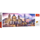 Puzzle - Trefl - Piazza Navona, Roma - Puzzle panoramic