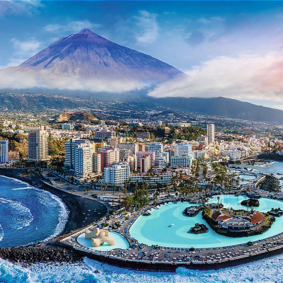 Priveliște asupra Tenerife, Insulele Canare