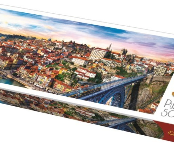 Puzzle - Trefl - Porto, Portugalia - Puzzle panoramic