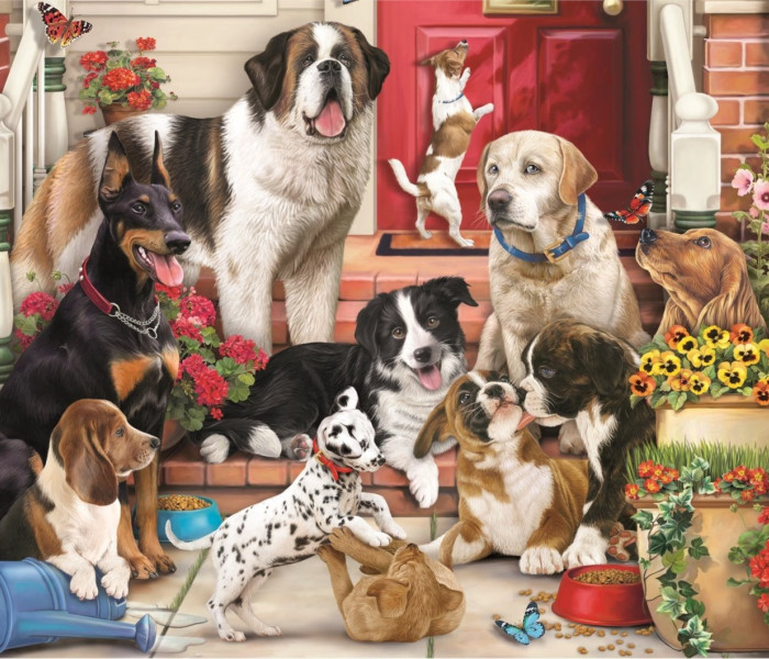 Puzzle - Trefl - Distracție canină