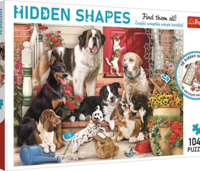 Puzzle - Trefl - Distracție canină