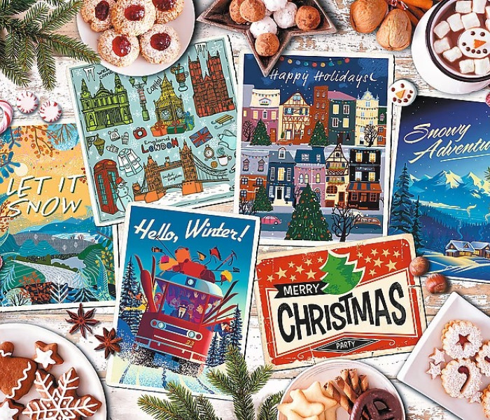 Puzzle - Trefl - Amintiri de iarnă