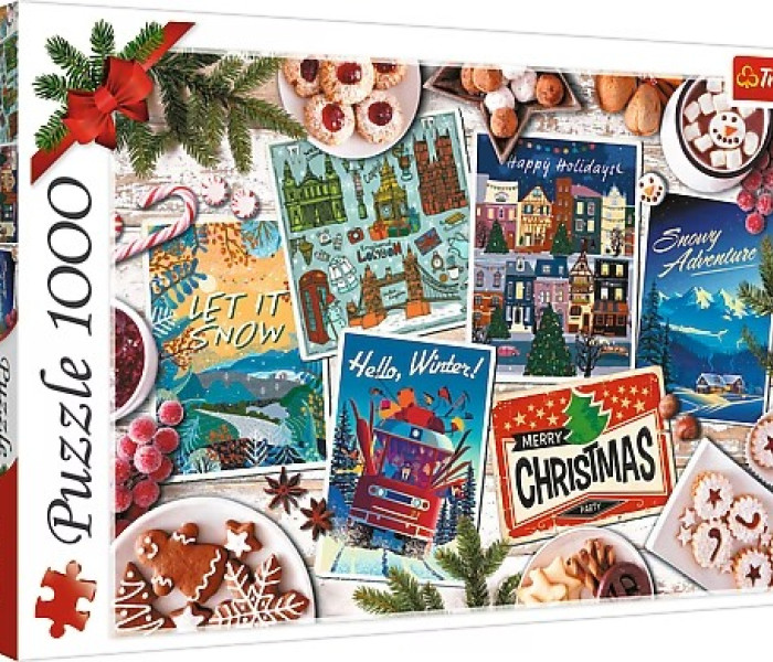 Puzzle - Trefl - Amintiri de iarnă