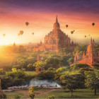 Puzzle - Trefl - Templu antic în Burma