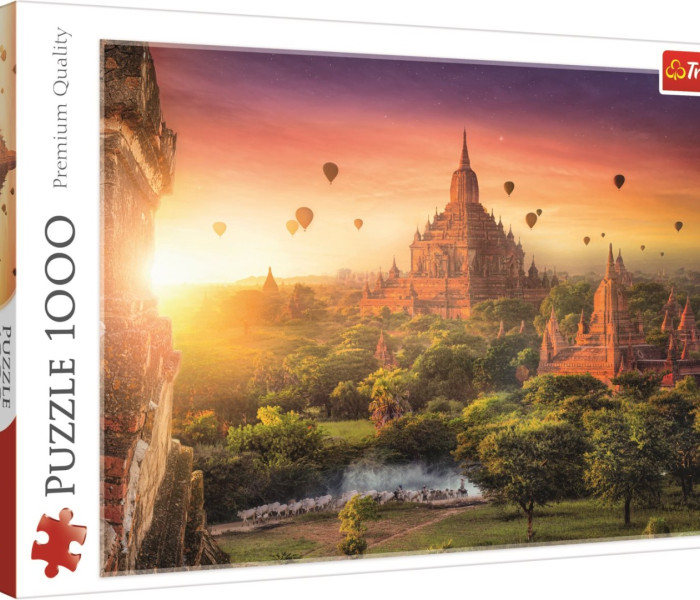 Puzzle - Trefl - Templu antic în Burma