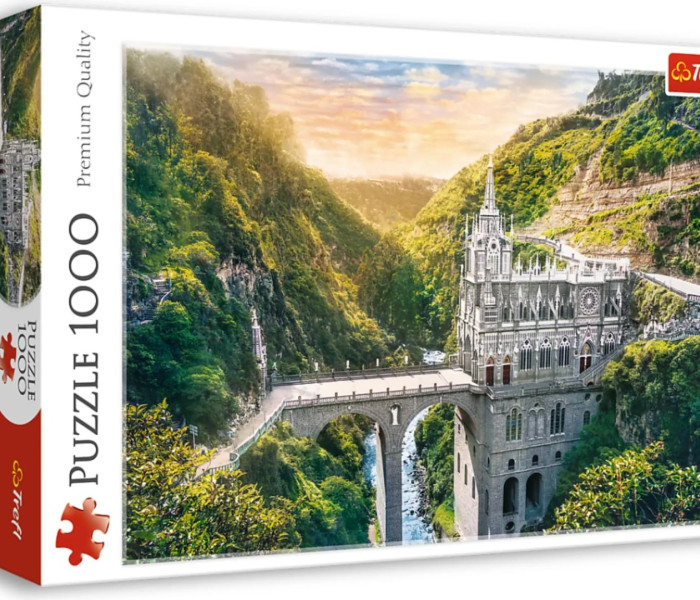 Puzzle - Trefl - Sanctuarul Las Lajas, Columbia