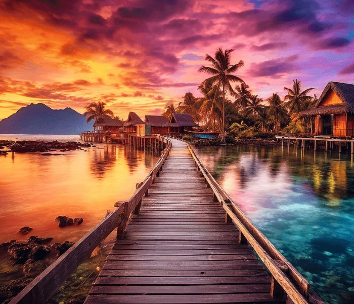 Puzzle - Trefl - Rai tropical