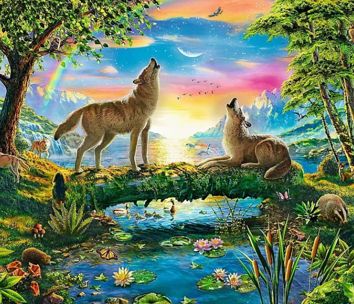 Puzzle - Trefl - Lup