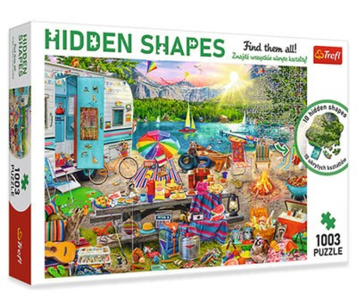 Puzzle - Trefl - Călătorie cu rulota